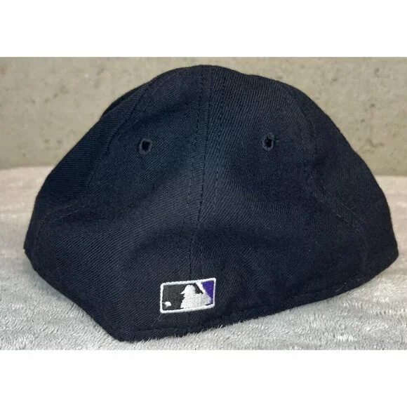 Vintage NWT Tampa Bay Rays New Era Diamond Collection 59Fifty Black Hat Sz 7 ¼
